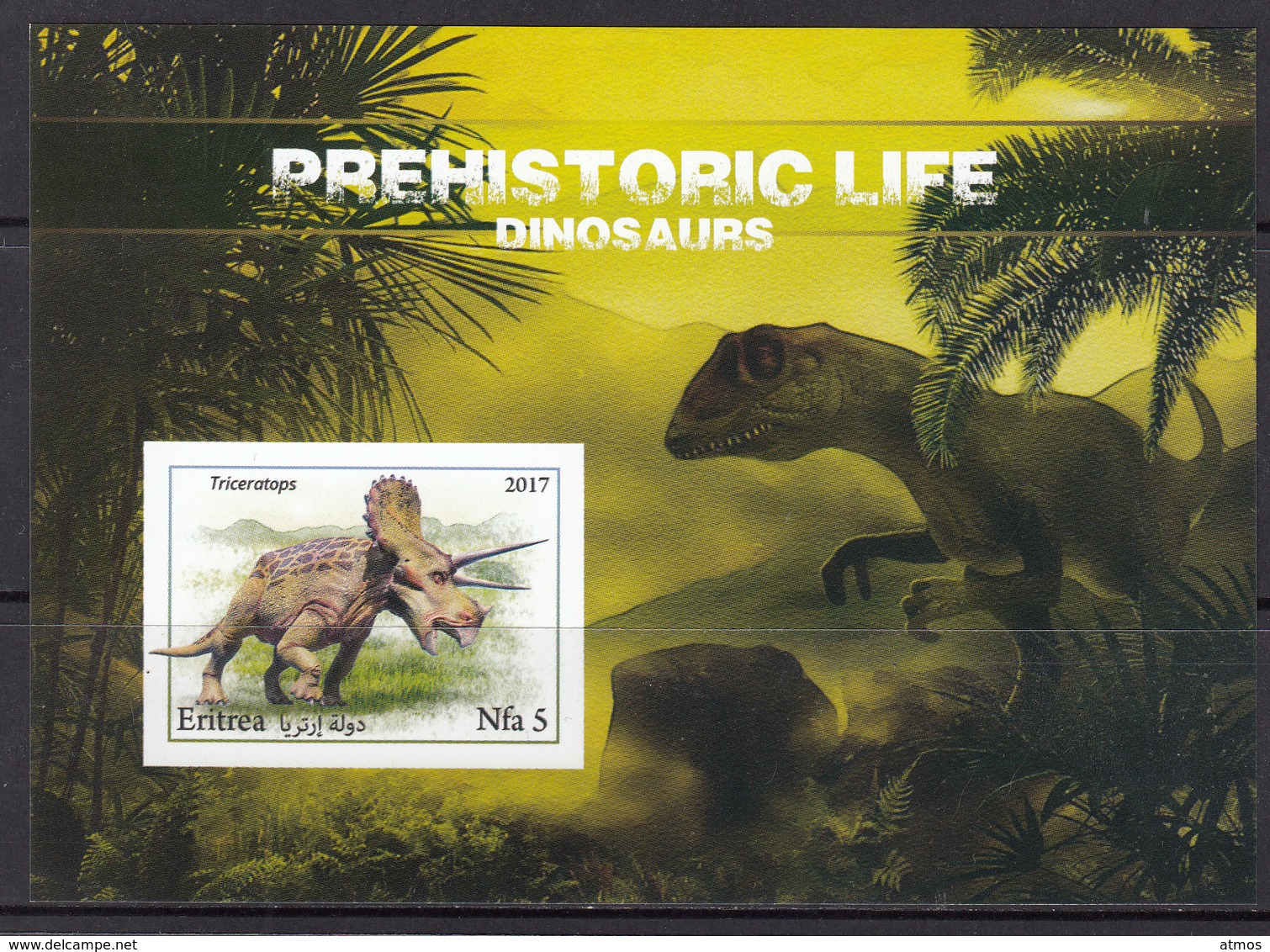 Eritrea MNH Dinosaurs Sheets Are Clean, No Gum Private Issue! - Prehistorisch