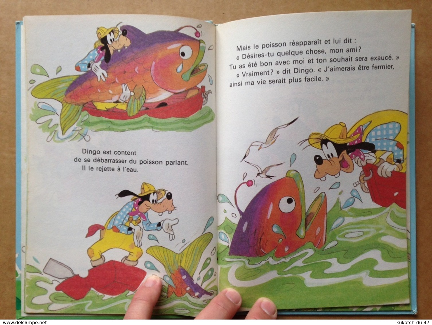 Disney - Mickey Club du livre - Dingo et le poisson magique (1983)