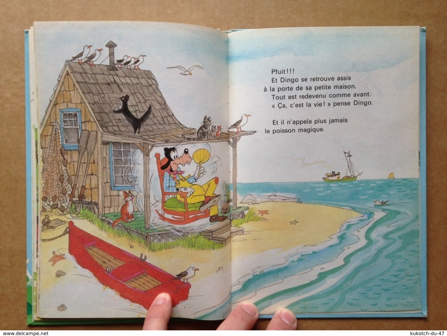 Disney - Mickey Club du livre - Dingo et le poisson magique (1983)