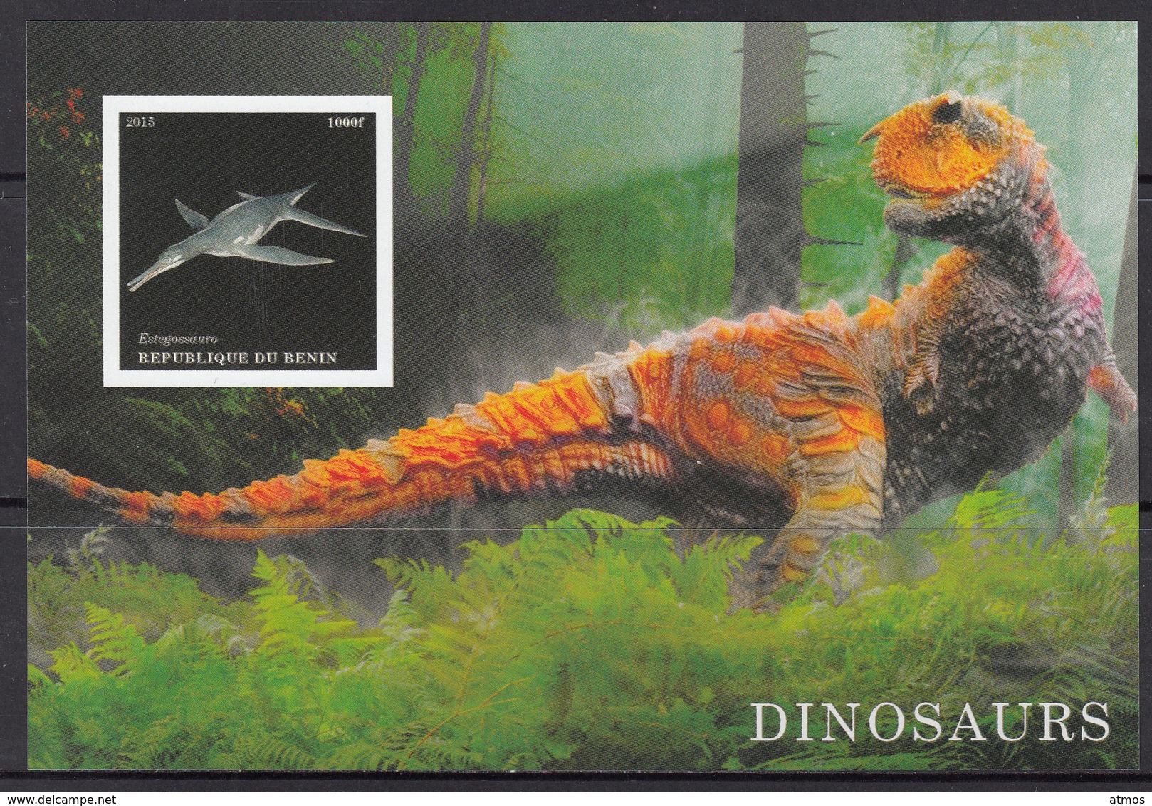 Benin MNH Dinosaurs Sheets Are Clean, No Gum Private Issue! - Prehistorisch