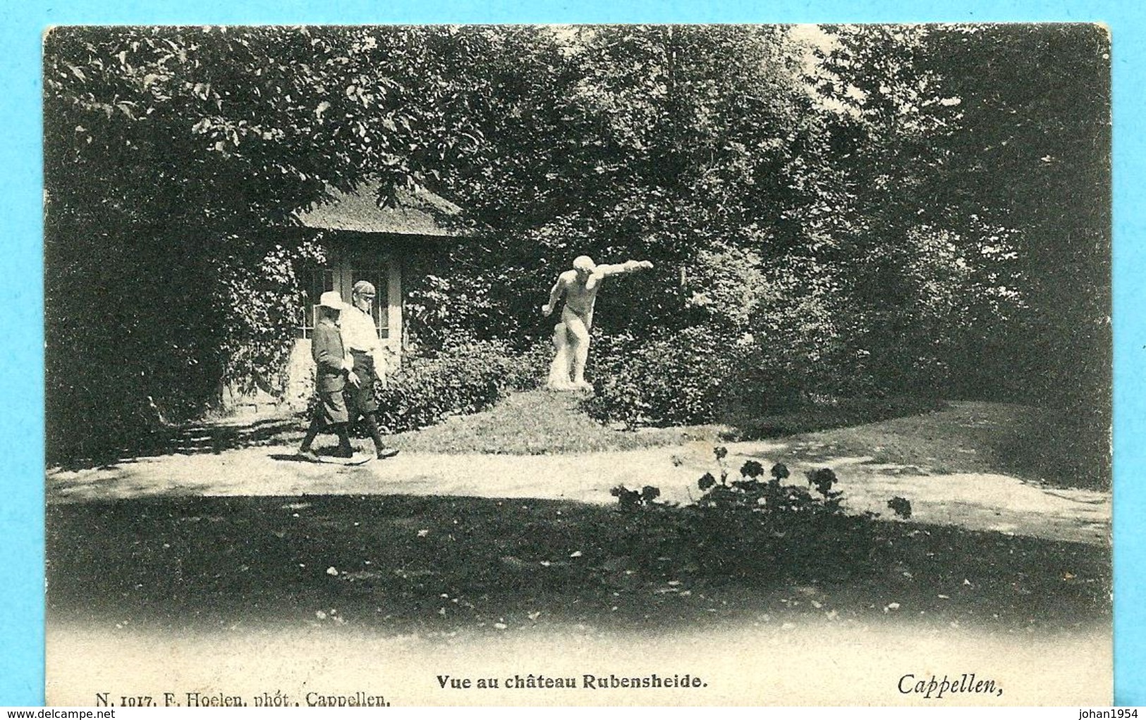 KAPELLEN - Vue Au Château Rubensheide (uitg.: Hoelen) - Kapellen