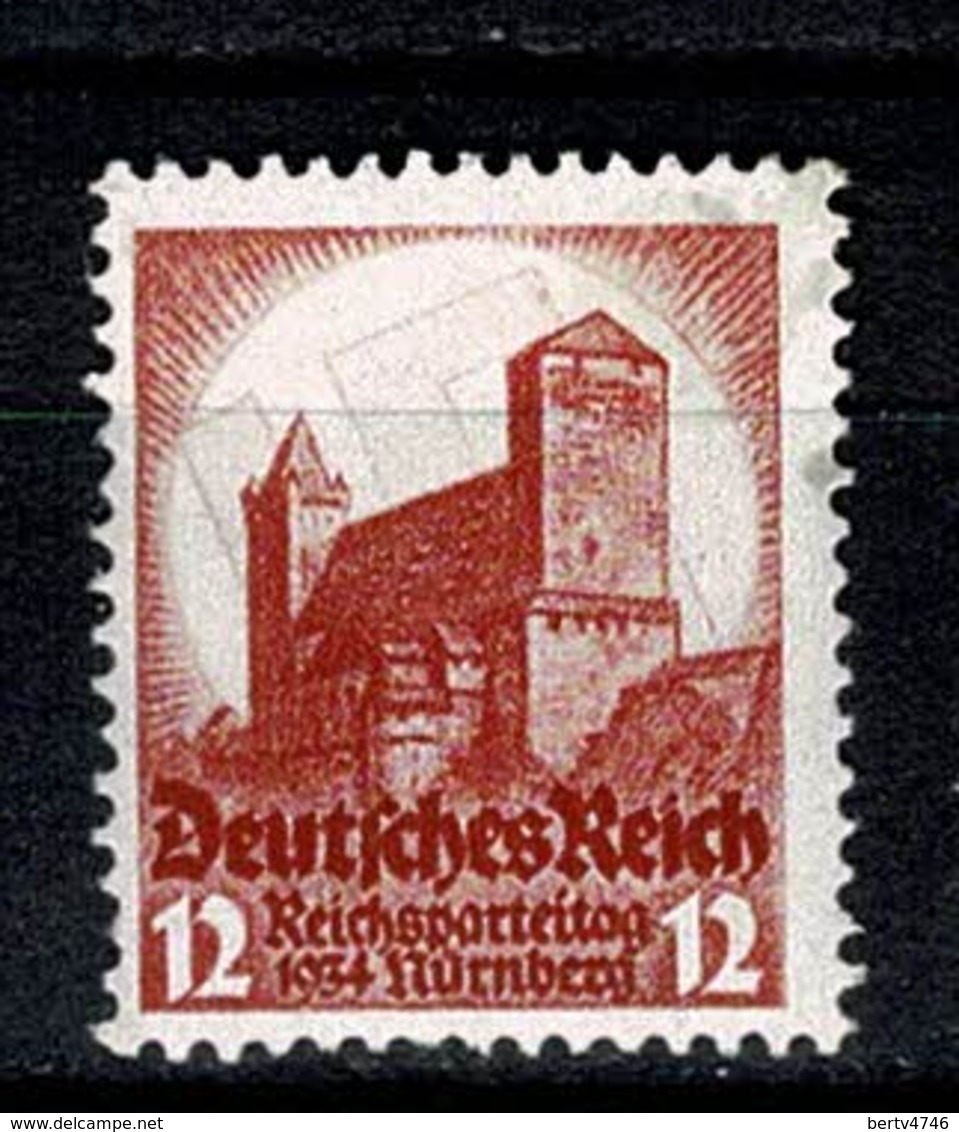 DR 1934   Yv 512*, Mi 547*  MH (2 Scans) - Neufs