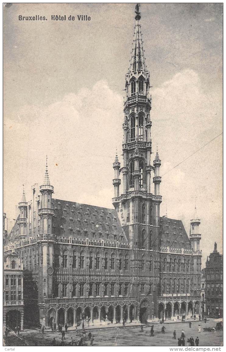 BRUXELLES - Hôtel De Ville - Monuments, édifices