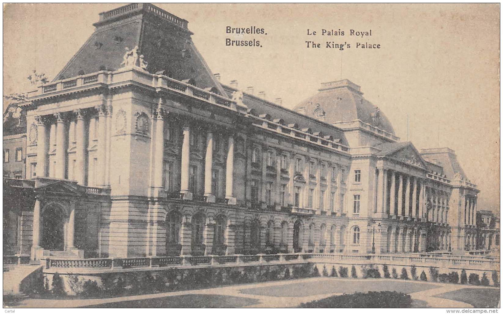 BRUXELLES - Le Palais Royal - Monuments, édifices