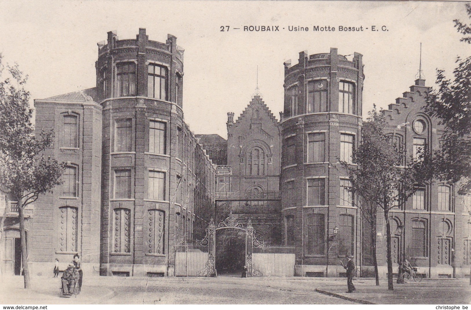 CPA 59 Roubaix, Usine Motte Bossut (pk47576) - Roubaix