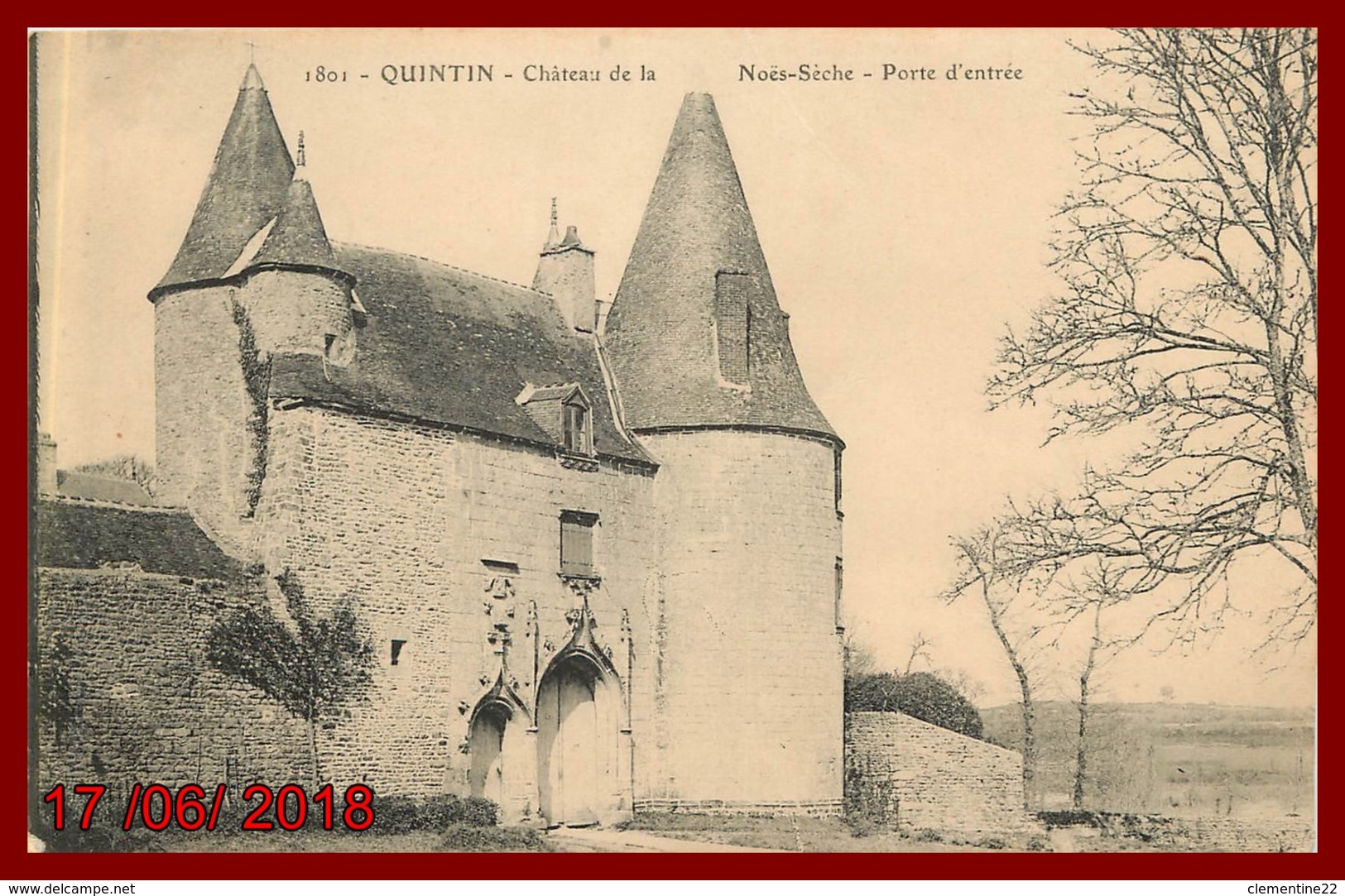 Quintin * Chateau De La Noes Sèche - Quintin