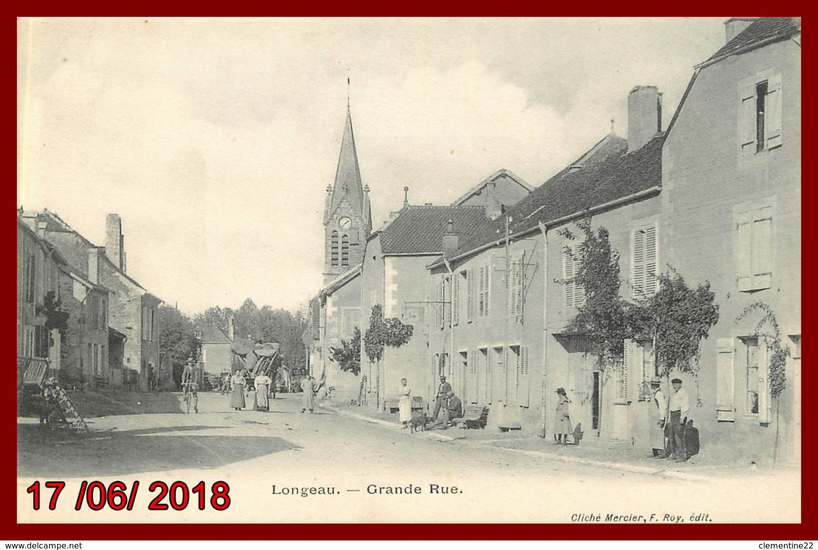 Longeau * La Grande Rue - Le Vallinot Longeau Percey