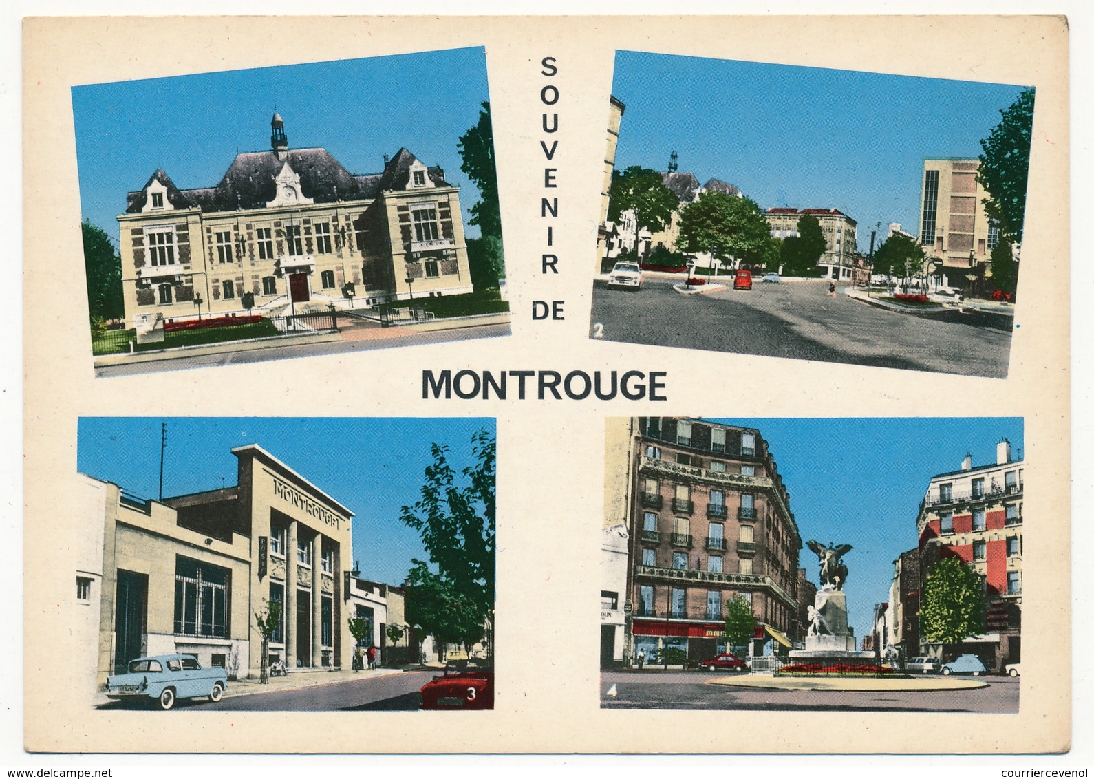 CPSM - MONTROUGE (Hauts De Seine) - Vues Multiples - Montrouge