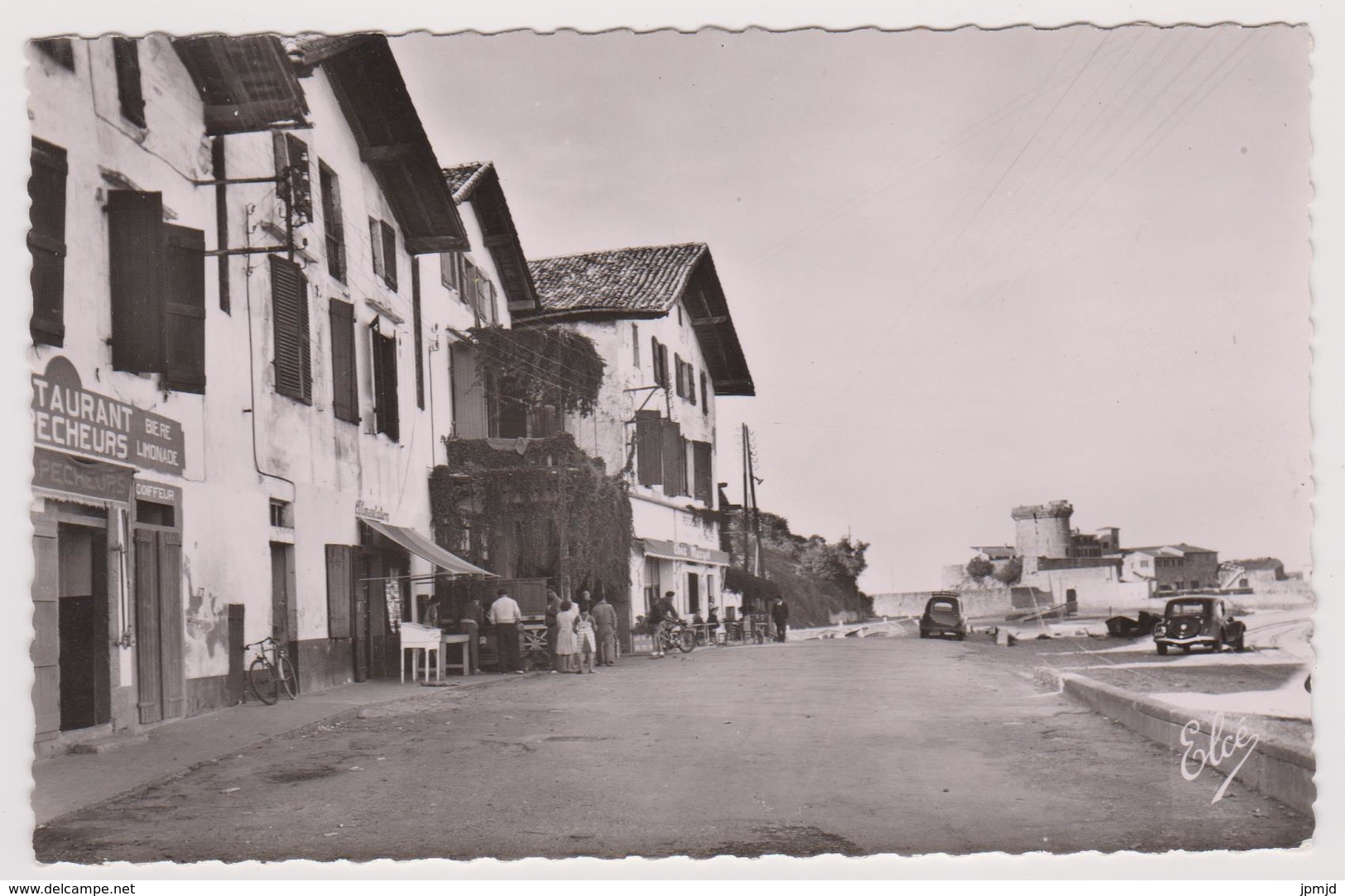 64 - ST JEAN DE LUZ - Quai Du Port De Socoa - Au Fond Le Fort - Ed. L. Chatagneau Elcé N° 1322 - Saint Jean De Luz