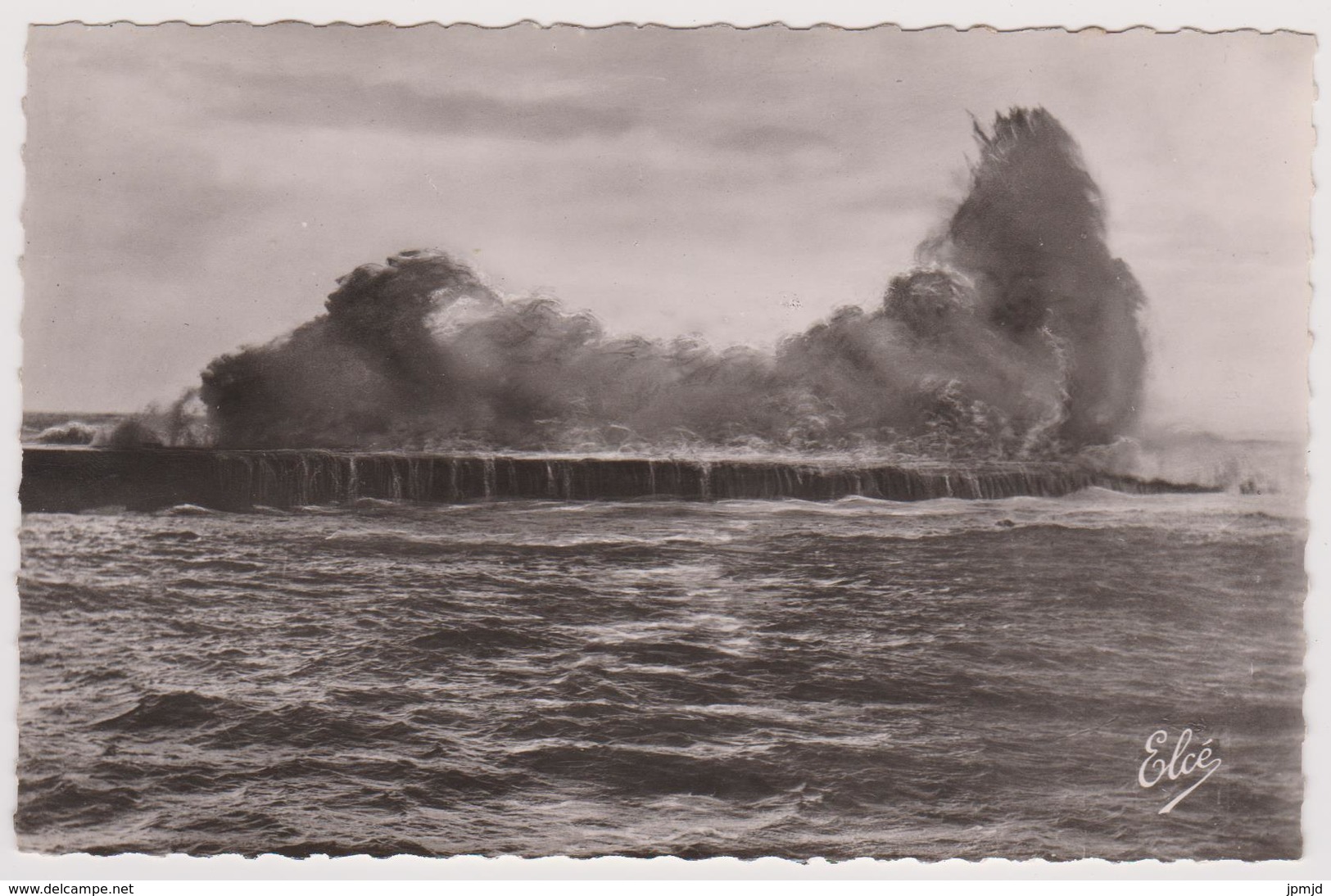 64 - COTE BASQUE - Contre Jour Sur Une Grosse Vague - Ed. L. Chatagneau Elcé N° 4956 - Autres & Non Classés