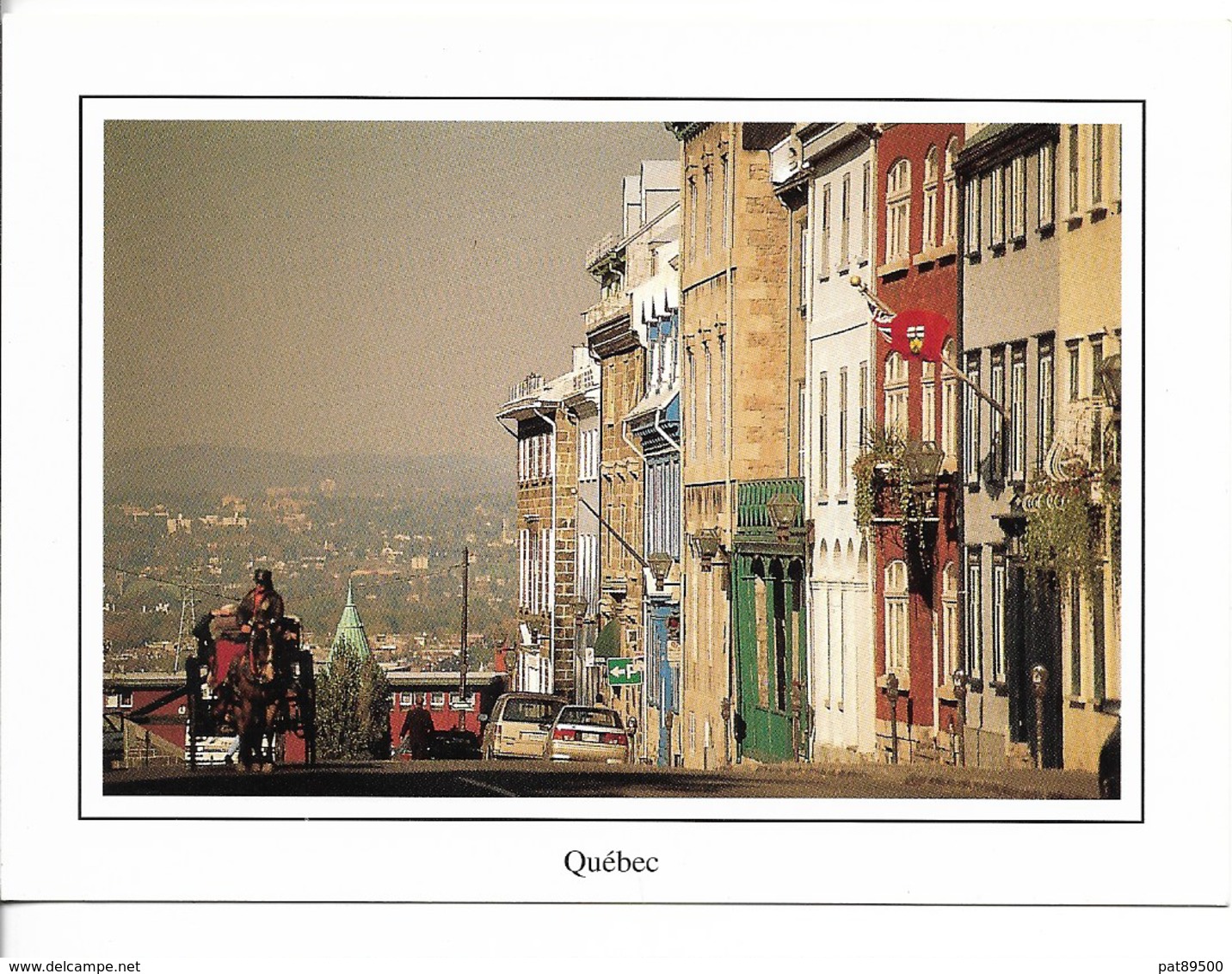 CANADA QUEBEC : Promenade En Calèche Sur La Rue D'Auteuil / CPM  N° PQ-41 écrite Non Datée / Comme Neuve - Québec - Beauport