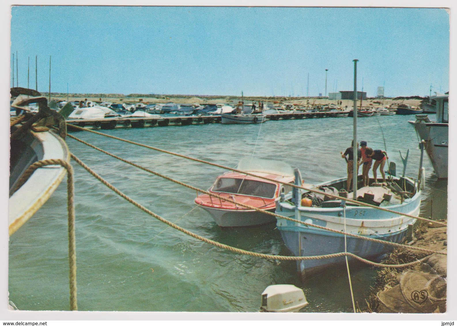 66 - CANET PLAGE - Le Port - Ed. APA POUX N° 66-CA-145 - 1975 - Canet Plage