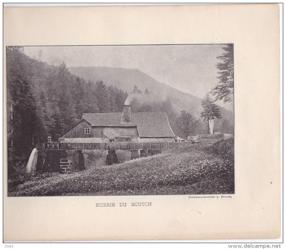 VOSGES 12 VUES PHOTOGRAPHOQIES VALLEE DU RABODEAU ET DE RAVINE LOUIS GEISLER