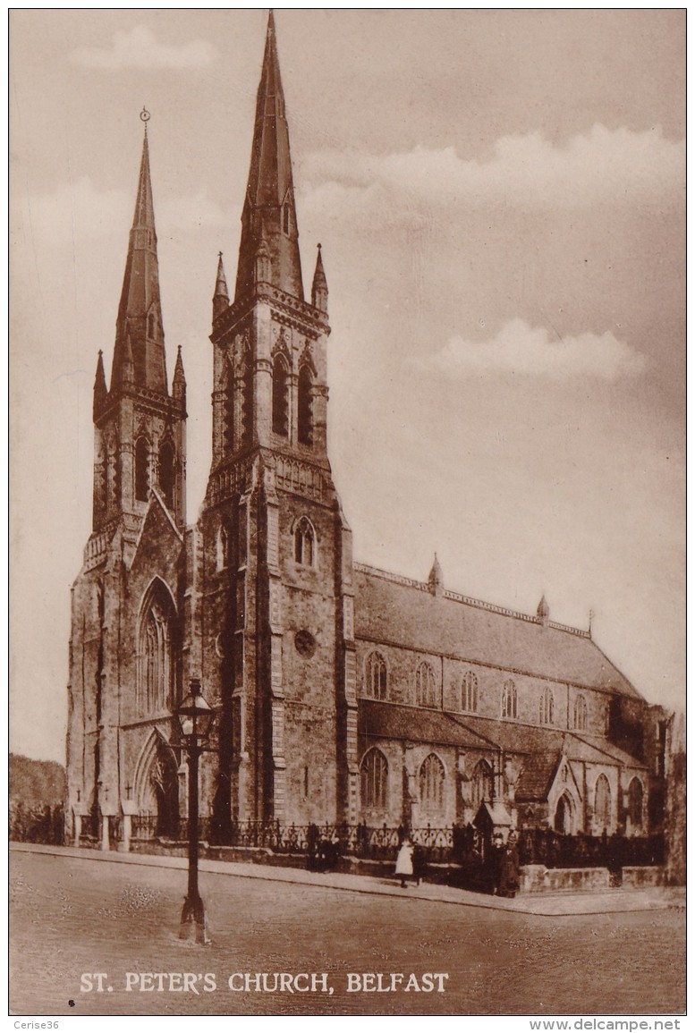 Photo Carte De St-Peter'S Church  Belfast - Antrim