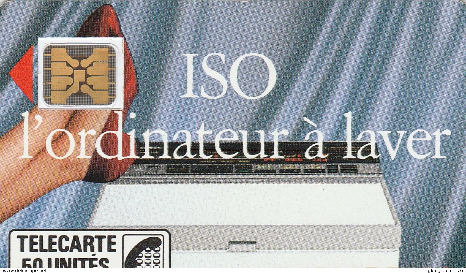 TELECARTE 50.. ISO L'ORDINATEUR A LAVER  THOMSON.... - 50 Unités   