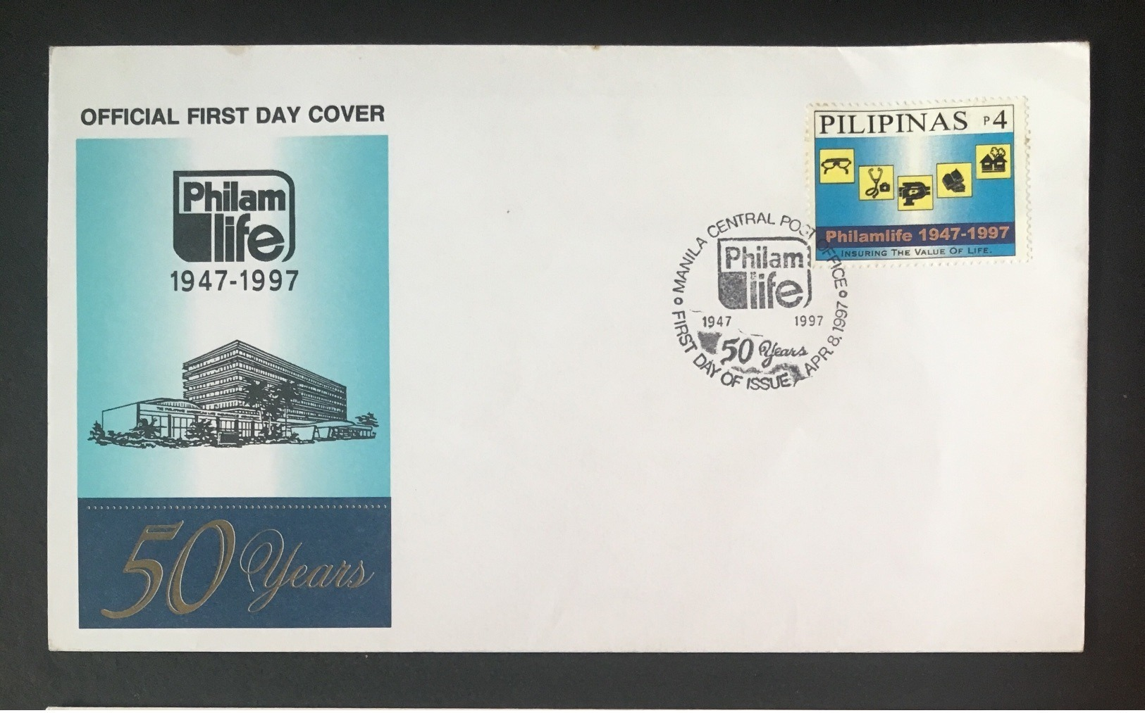 FDC Philippines 1997 - Philam Life Insurance - Philippines