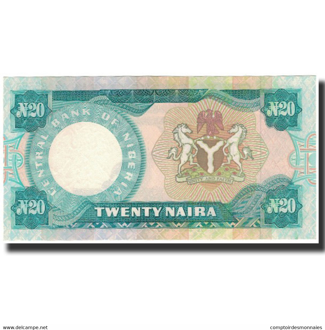 Billet, Nigéria, 20 Naira, Undated (2001), KM:26b, NEUF - Nigeria
