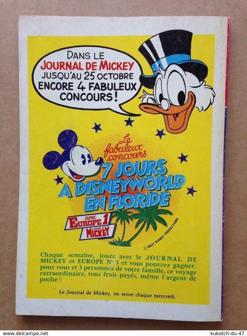 Disney - Picsou Magazine - Année 1977 - N°68 (avec grand défaut d'usure)