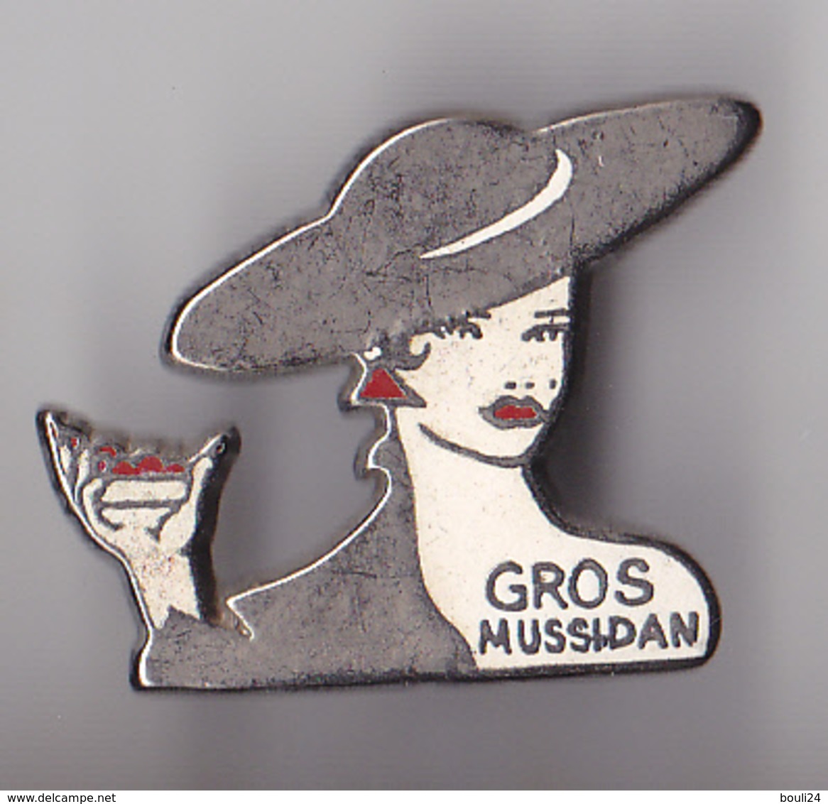 PIN'S THEME VILLE DE MUSSIDAN  EN DORDOGNE  MAGASIN GROS - Cities