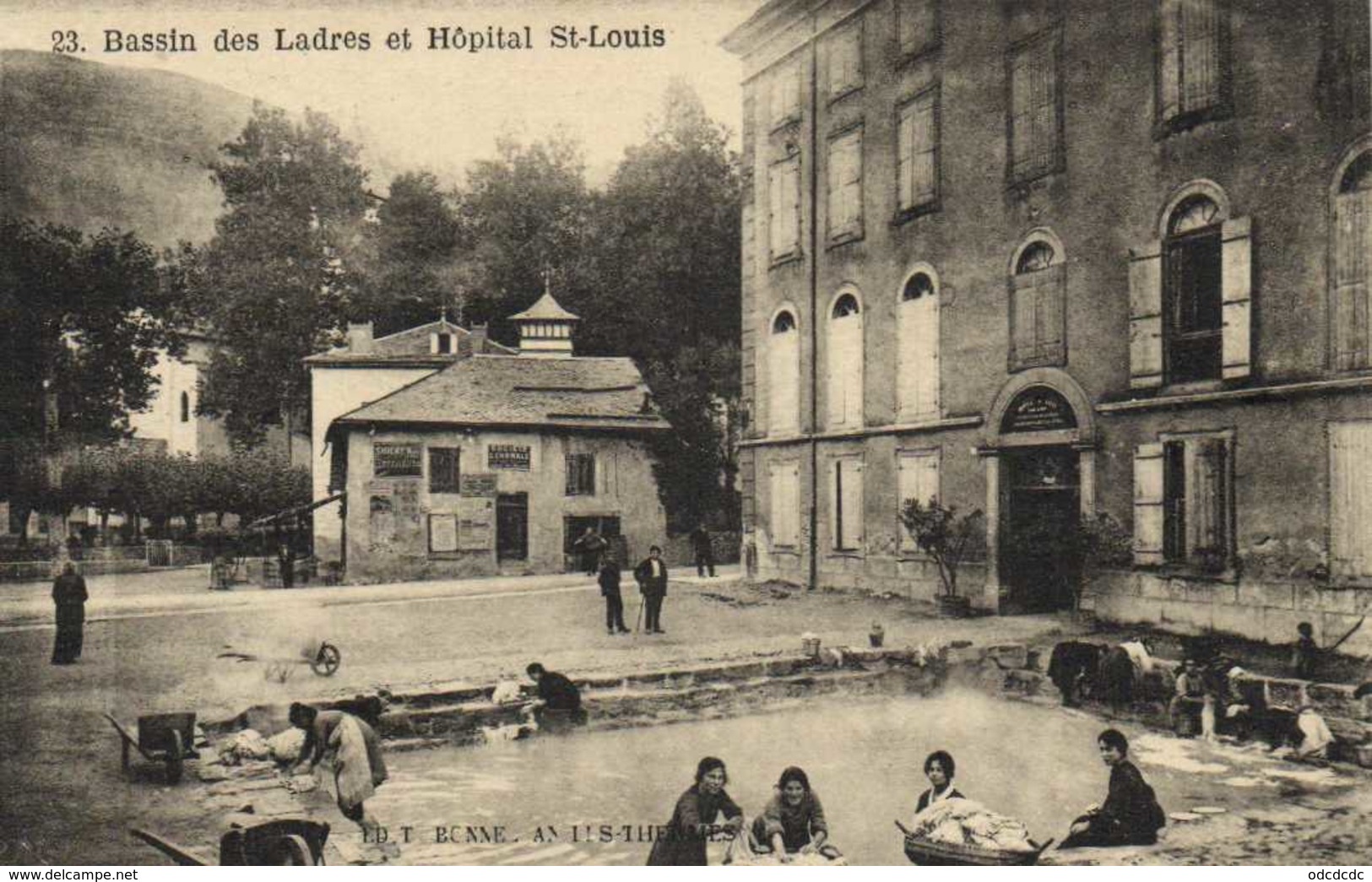 Saint Girons Bassin Des Ladres Et Hopital St Louis Laveuses RV - Saint Girons