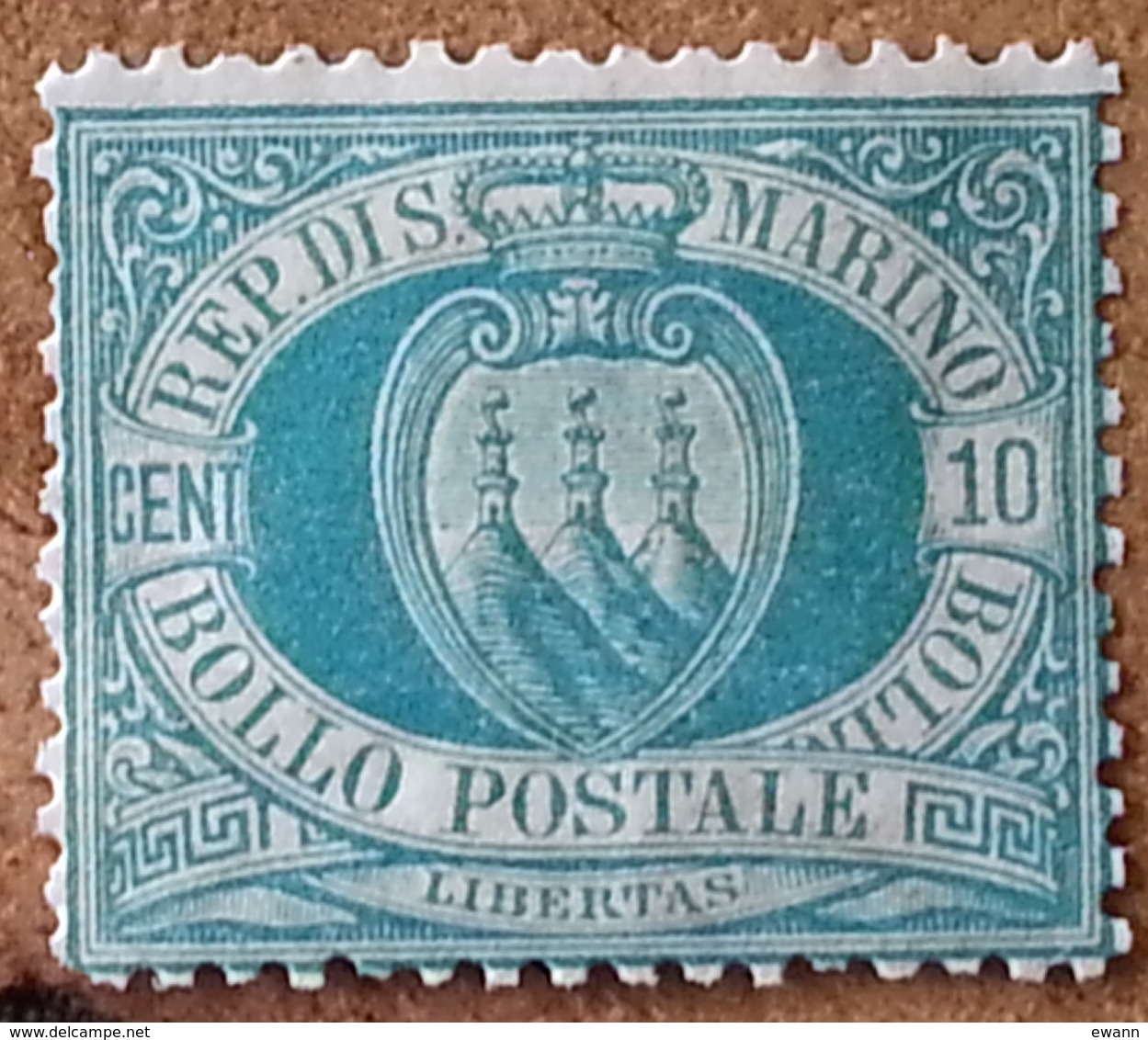 SAINT-MARIN - YT N°14 - 1892/94 - Neuf - Neufs