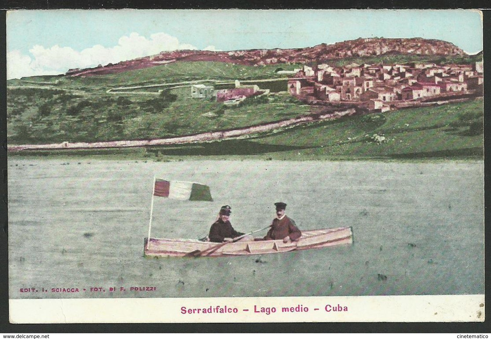 SERRADIFALCO (Caltanissetta): Lago Medio (Cuba) - Caltanissetta