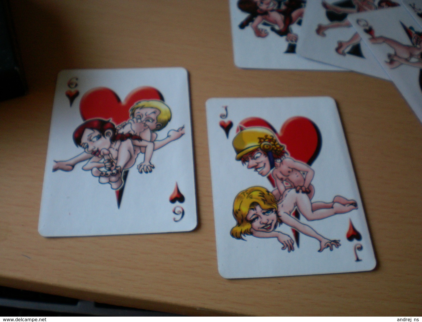 Porno Card Set 52+2 54 Cards Humor XXX Playing Cards - Playing Cards (classic)