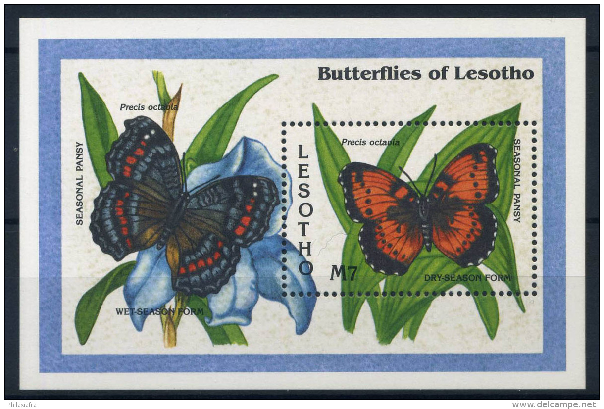 Lesotho 1993 Mi. Bl. 103 Bloc Feuillet 100% ** Papillon - Lesotho (1966-...)