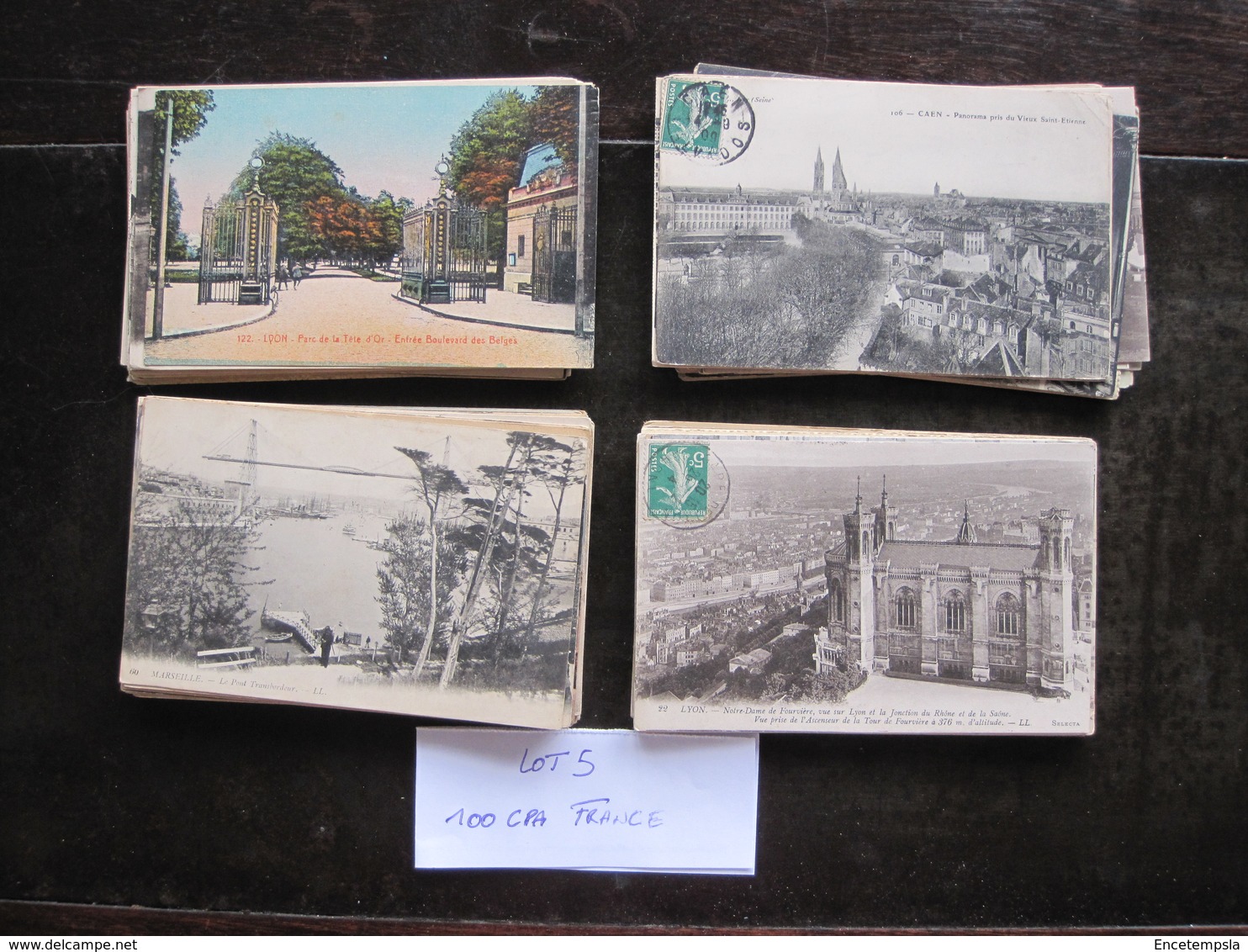 CPA - Carte Postale - Lot De 100 Cartes Postales De France - ( Lot 5 ) - 100 - 499 Cartes