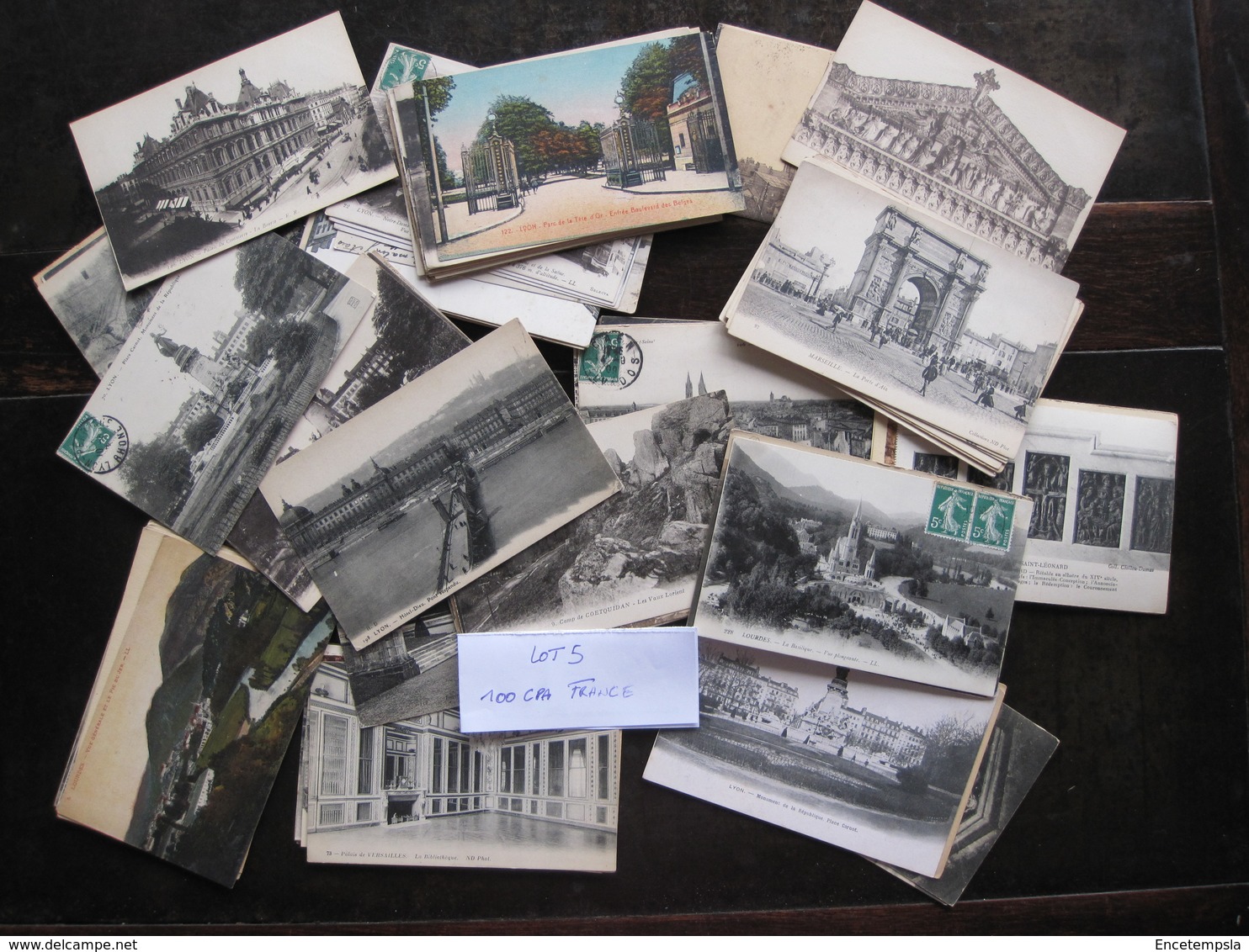 CPA - Carte Postale - Lot De 100 Cartes Postales De France - ( Lot 5 ) - 100 - 499 Cartes