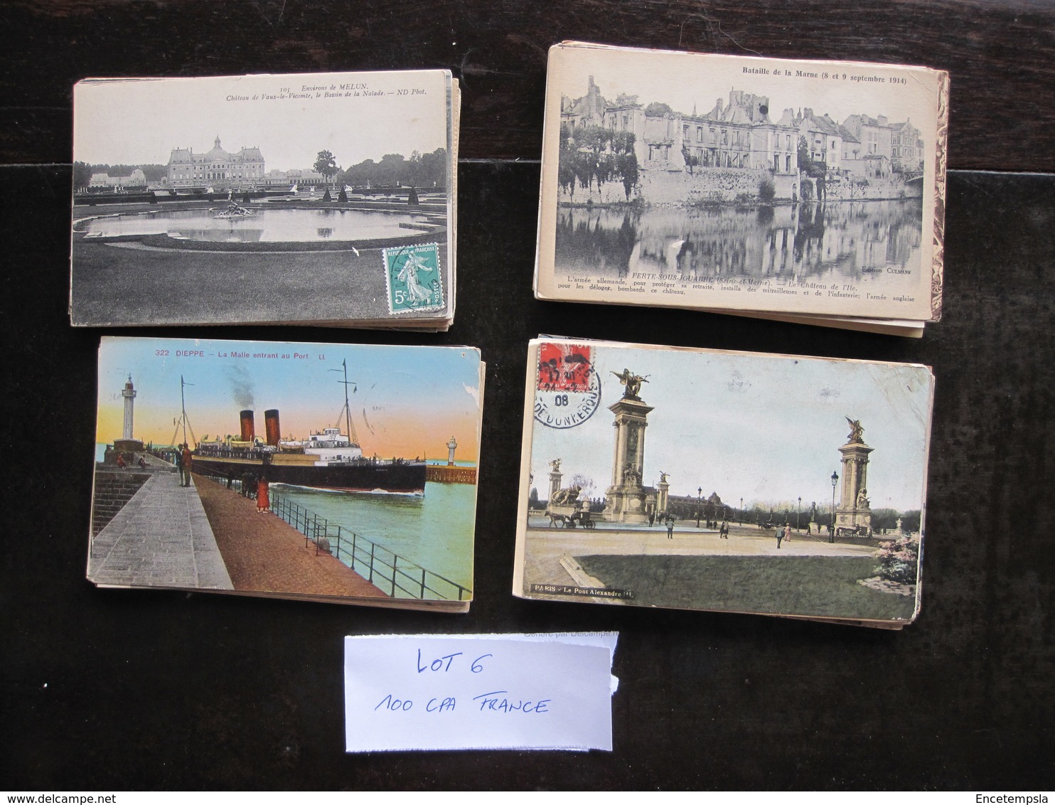 CPA - Carte Postale - Lot De 100 Cartes Postales De France - ( Lot 6 ) - 100 - 499 Cartes