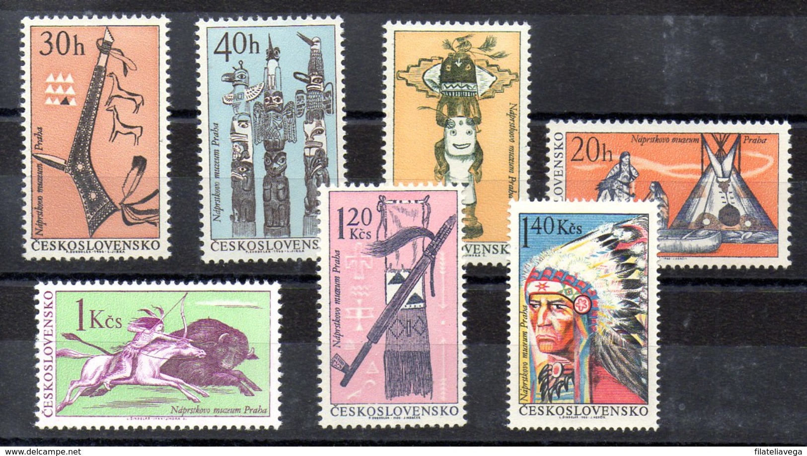 Serie De Checoslovaquia N ºYvert 1492/98 ** - Ungebraucht