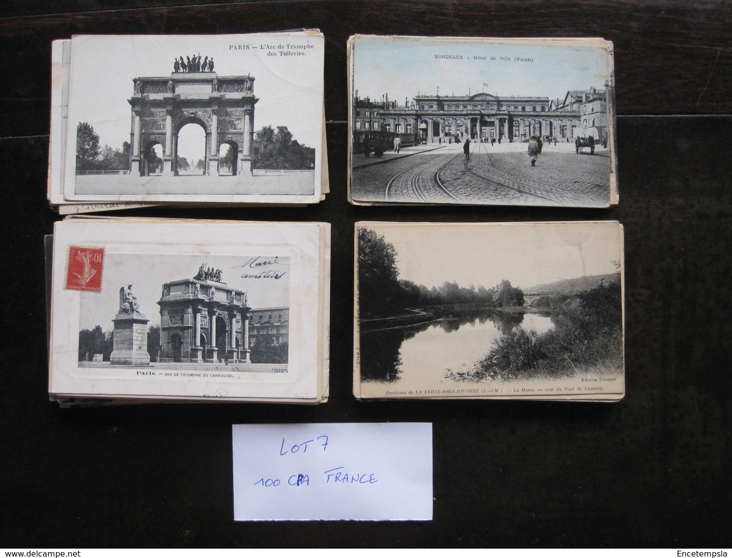 CPA - Carte Postale - Lot De 100 Cartes Postales De France - ( Lot 7 ) - 100 - 499 Cartes