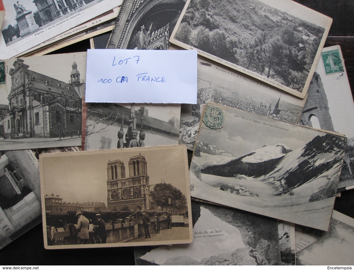 CPA - Carte Postale - Lot De 100 Cartes Postales De France - ( Lot 7 ) - 100 - 499 Cartes