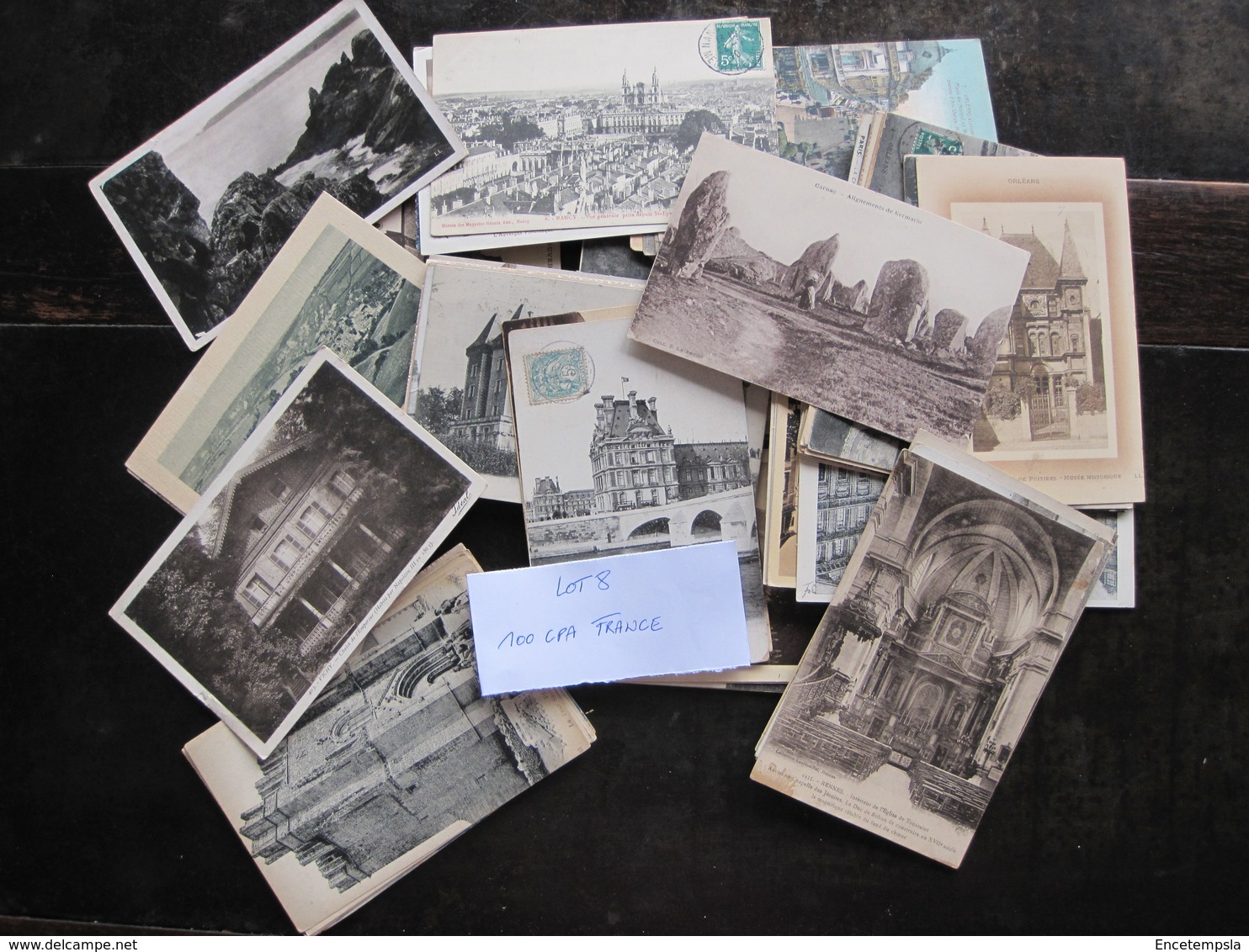 CPA - Carte Postale - Lot De 100 Cartes Postales De France - ( Lot 8 ) - 100 - 499 Cartes