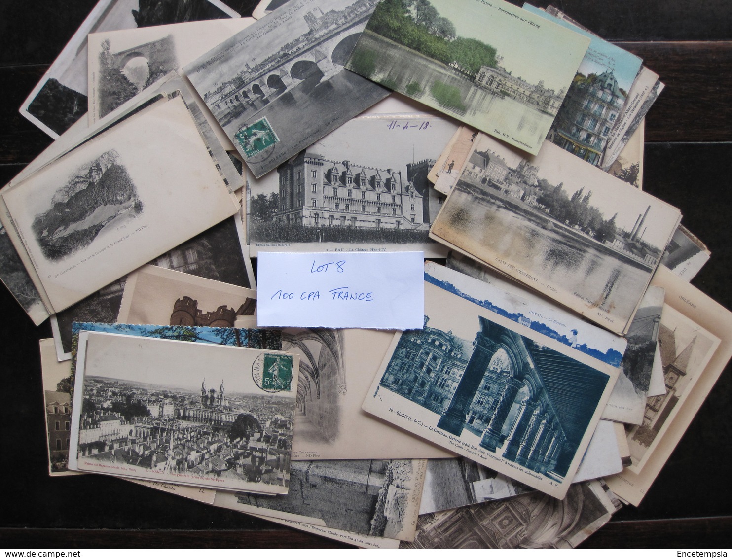 CPA - Carte postale - Lot de 100 cartes postales de France - ( Lot 8 )