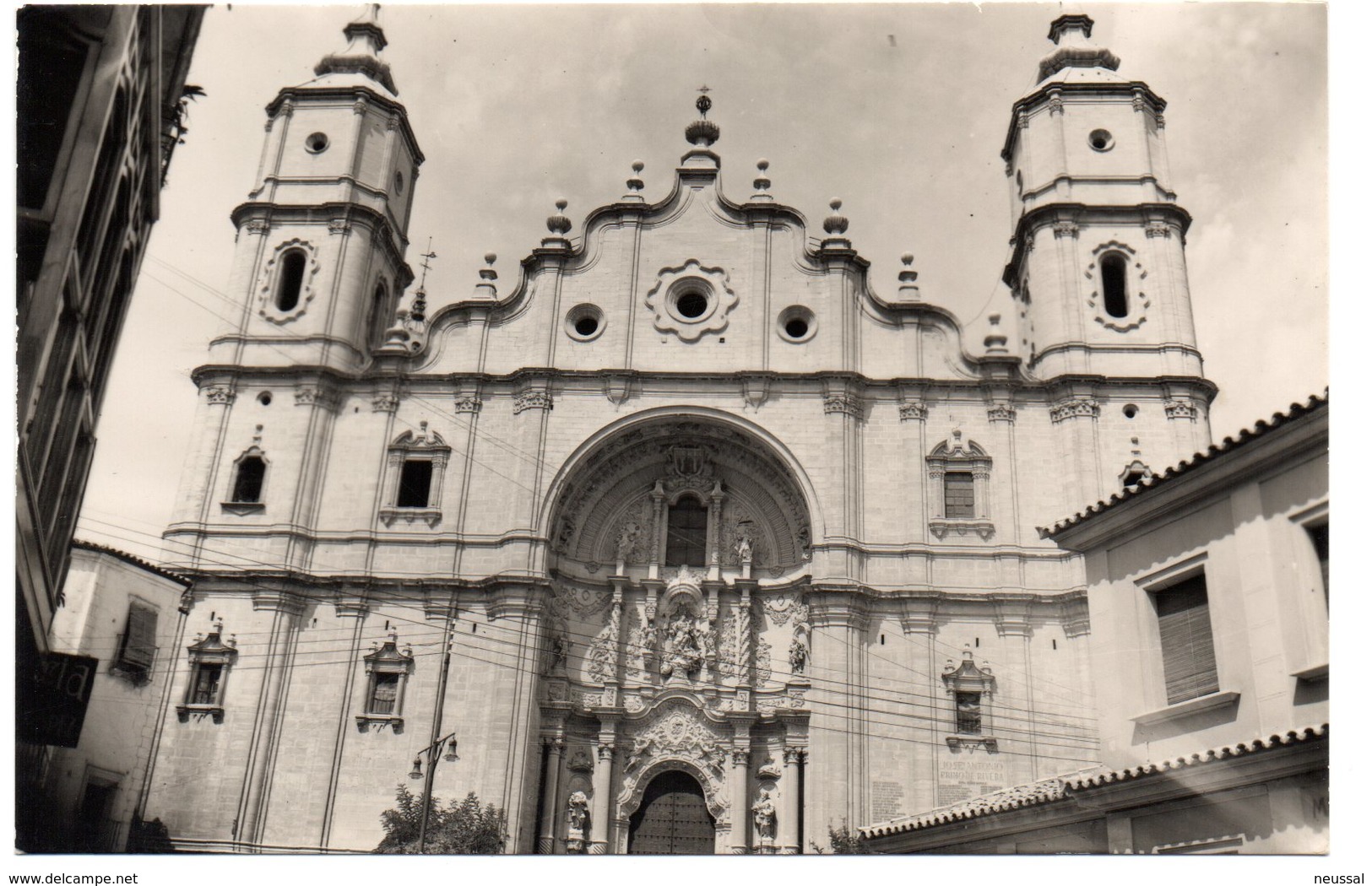 Tarjeta Postal De Alcañiz, Iglesia Parroquial. - Teruel