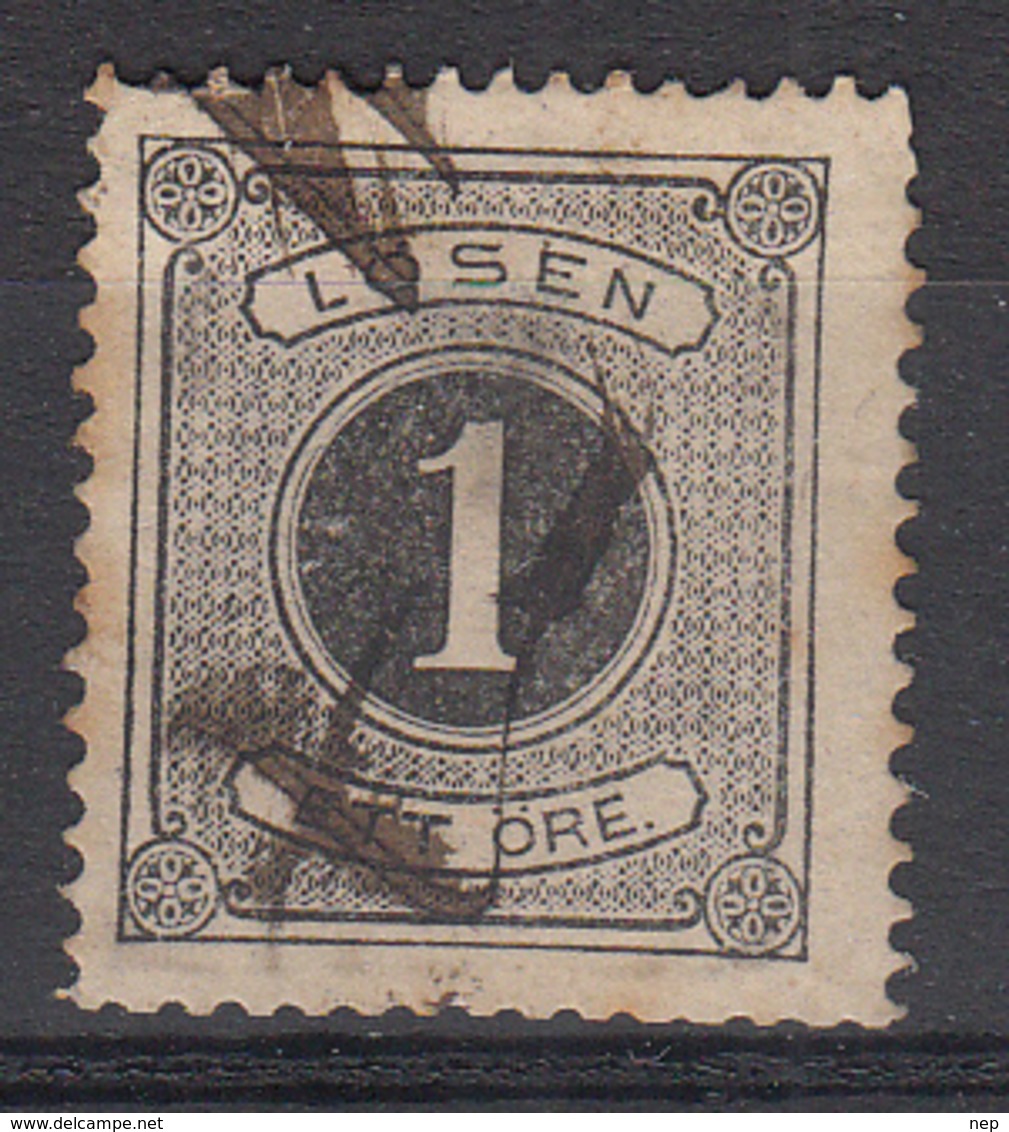 ZWEDEN - Michel - 1874/77 - Nr 1A ( T/D: 14) - Gest/Obl/Us - Cote 32.00 € - Impuestos