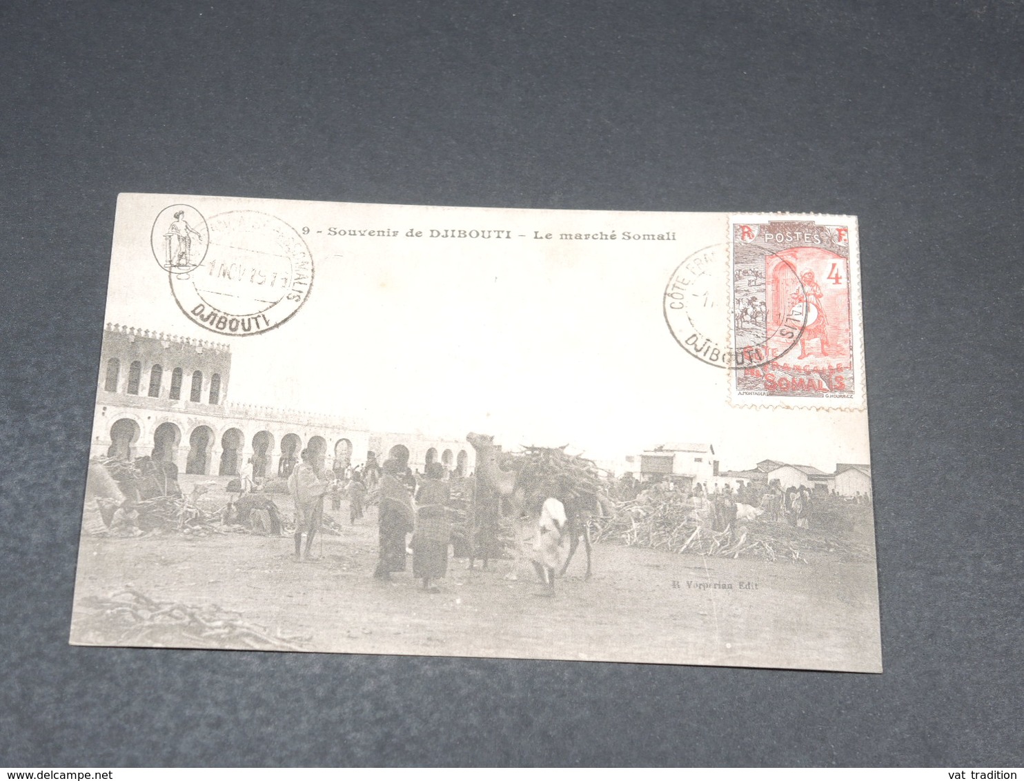 DJIBOUTI - Carte Postale - Le Marché Somali - L 19495 - Djibouti