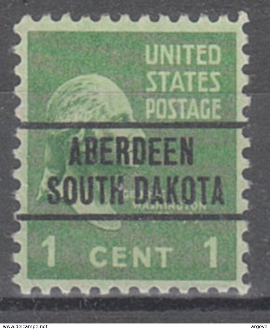 USA Precancel Vorausentwertung Preo, Locals South Dakota, Aberdeen 263 - Vorausentwertungen