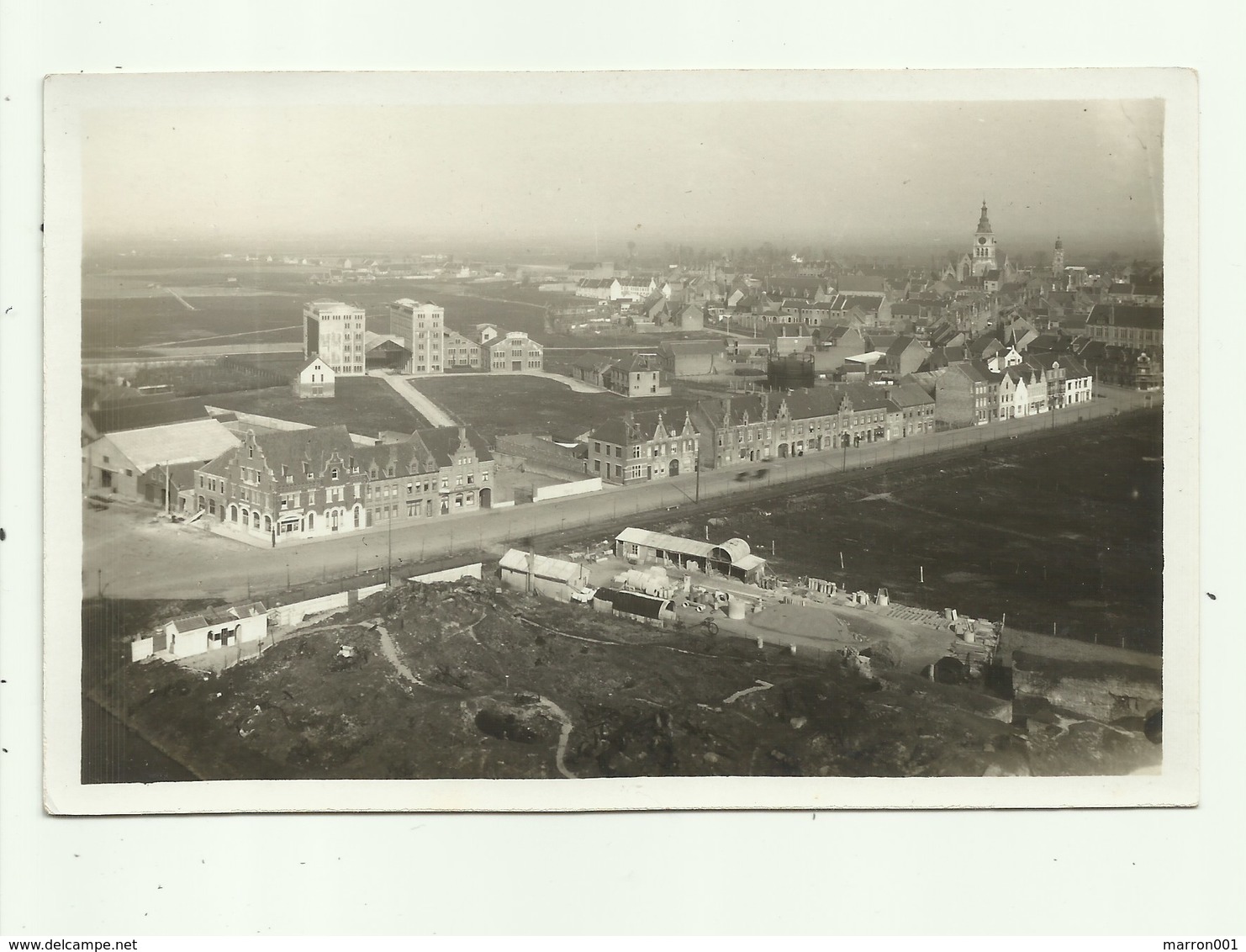 Diksmuide - Mooie  Fotokaart  Zicht Van Uit De Ijzertoren - Diksmuide