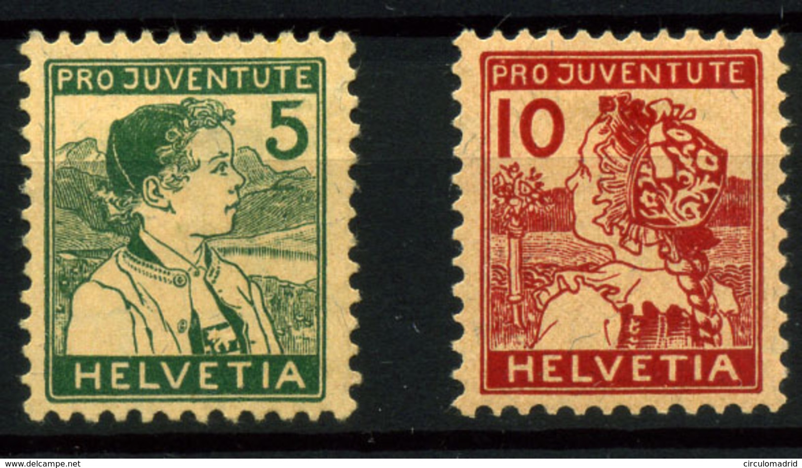 3077-Suiza Nº 149/50 - Nuevos