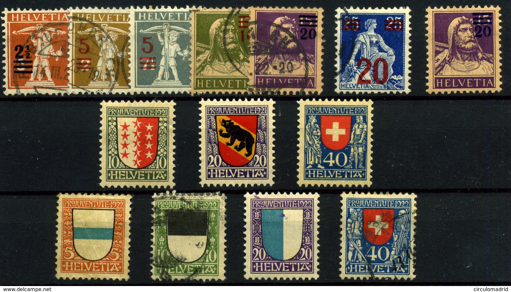 3076-Suiza Nº 189/84, 185/7, 188/91 - Unused Stamps