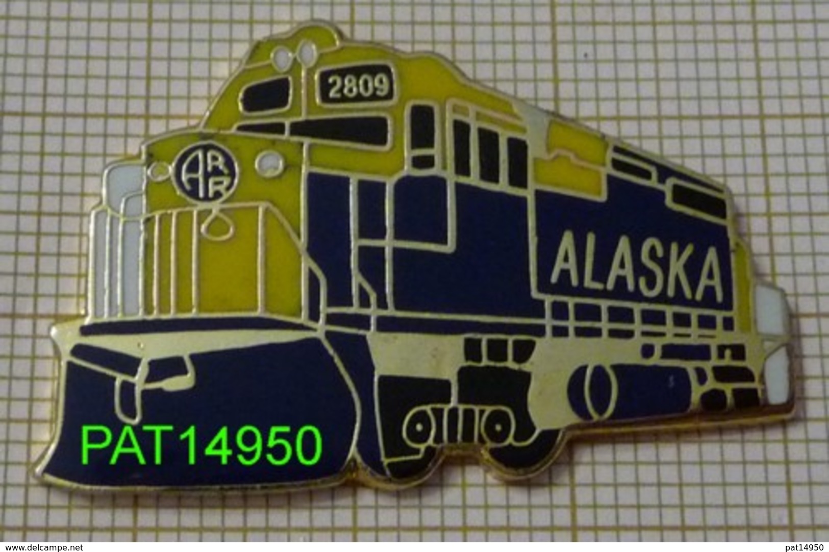 TRAIN  LOCOMOTIVE ALASKA En Version EGF - Transportation