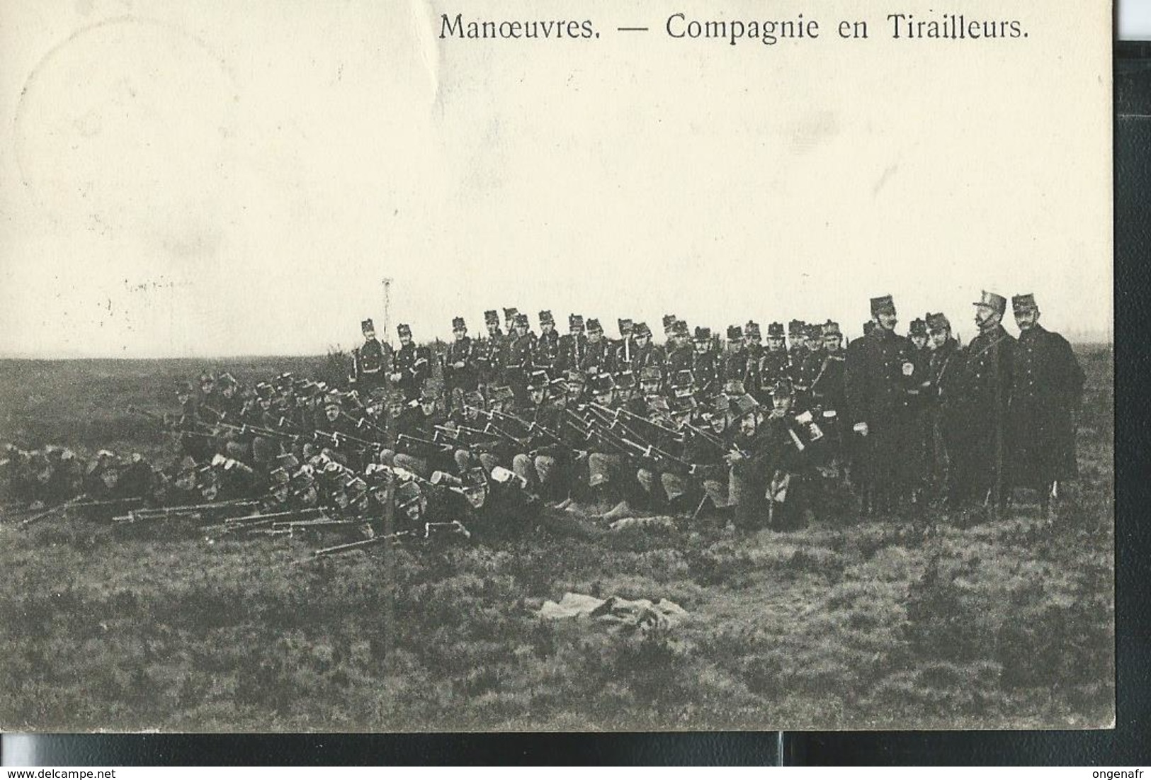 Carte écrite: Manoeuvres - Compagnie En Tirailleurs:  écrite 28/08/1919 - Leopoldsburg (Kamp Van Beverloo)