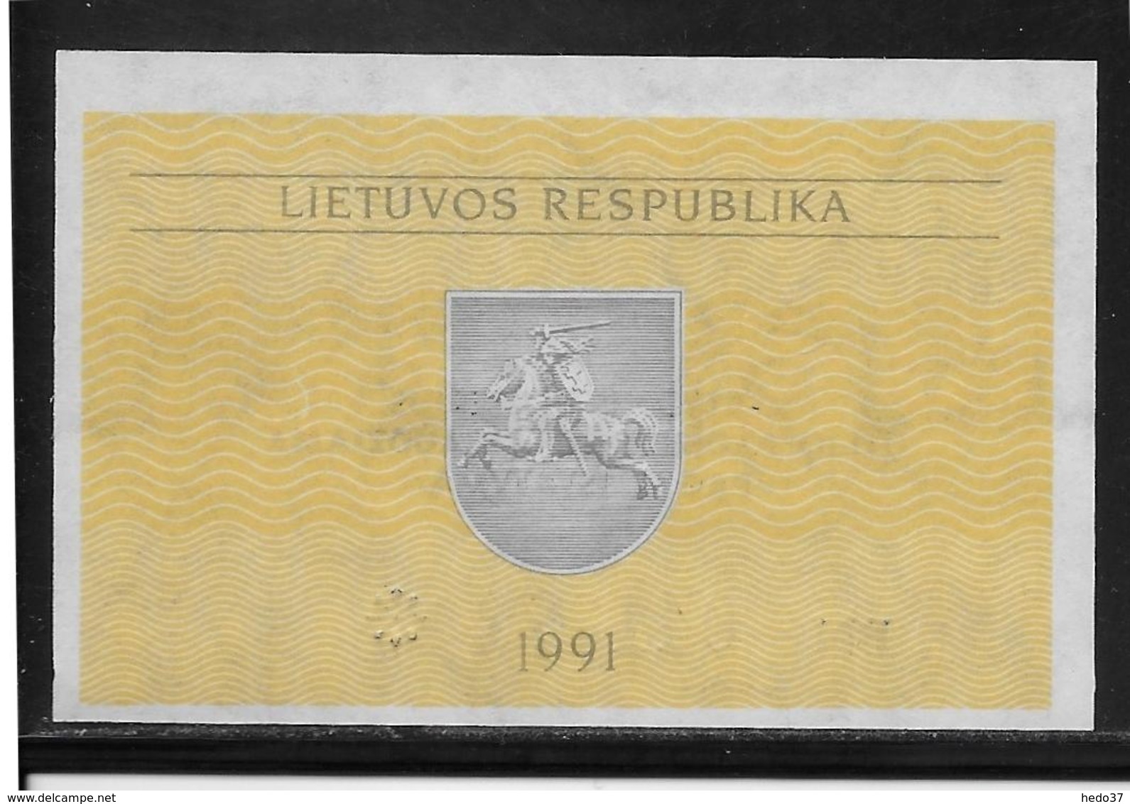 Lituanie - 0,10 Talonas -  Pick N°29b  - NEUF - Litouwen