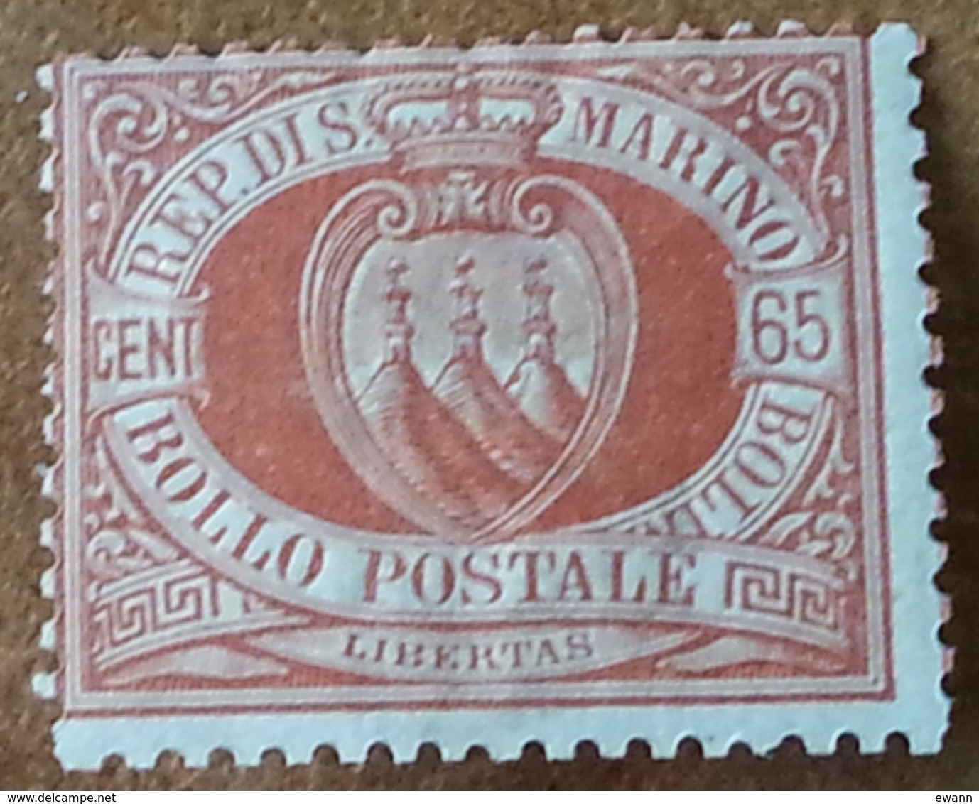 SAINT-MARIN - YT N°19 - 1892/94 - Neuf - Neufs