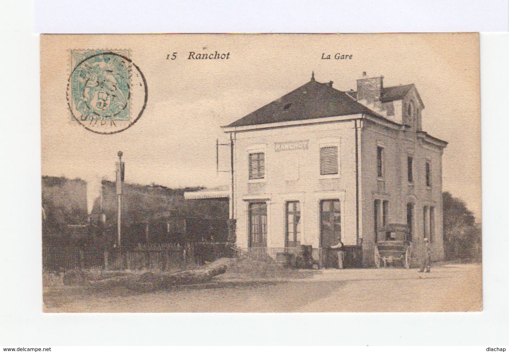 Ranchot. La Gare. (2961) - Villers Farlay