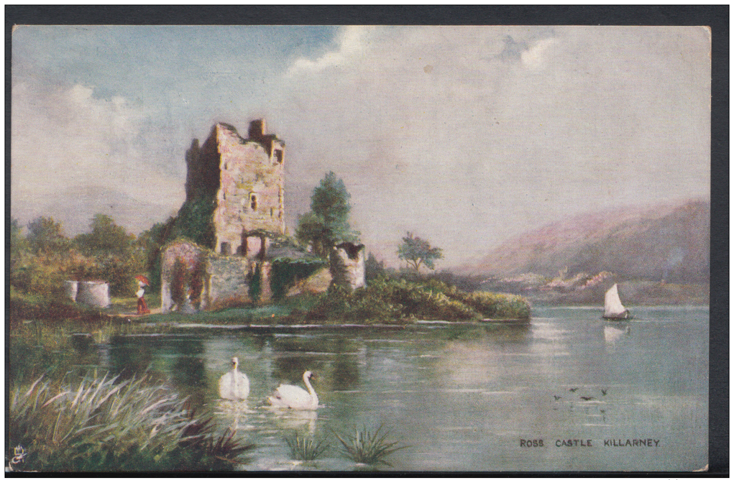 Ireland Postcard - Ross Castle, Killarney    DC1671 - Kerry