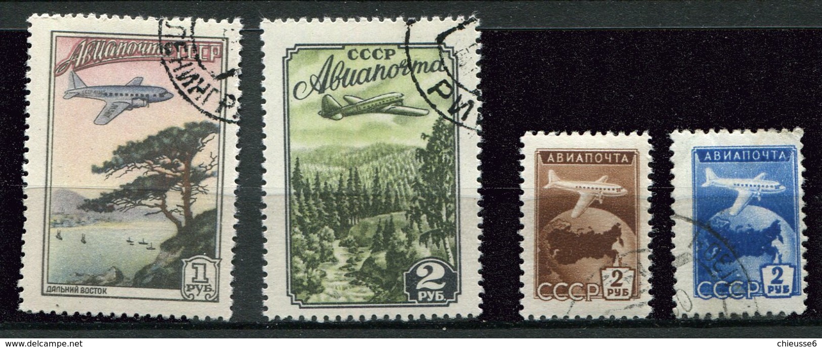 Russie PA N° 98 à 101 - Ob - Used Stamps